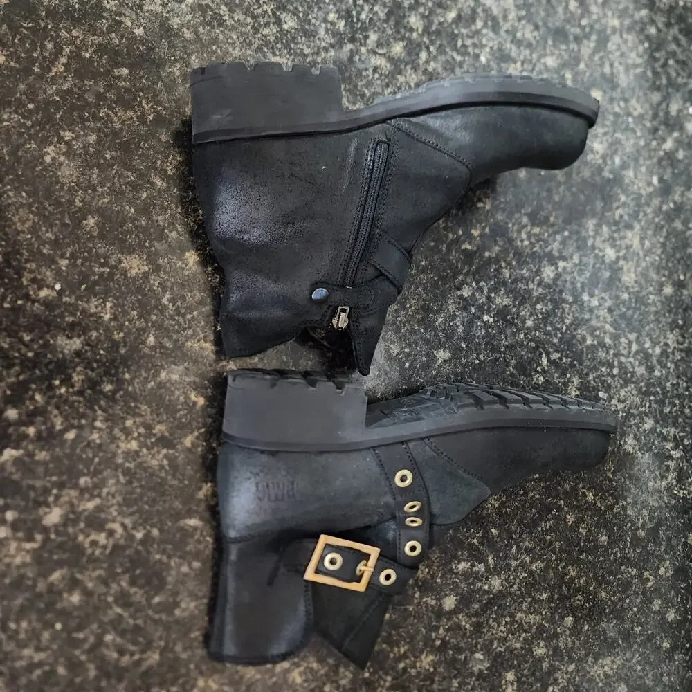 PRIMIGI Moto Short Boots Size 38 US 7.5